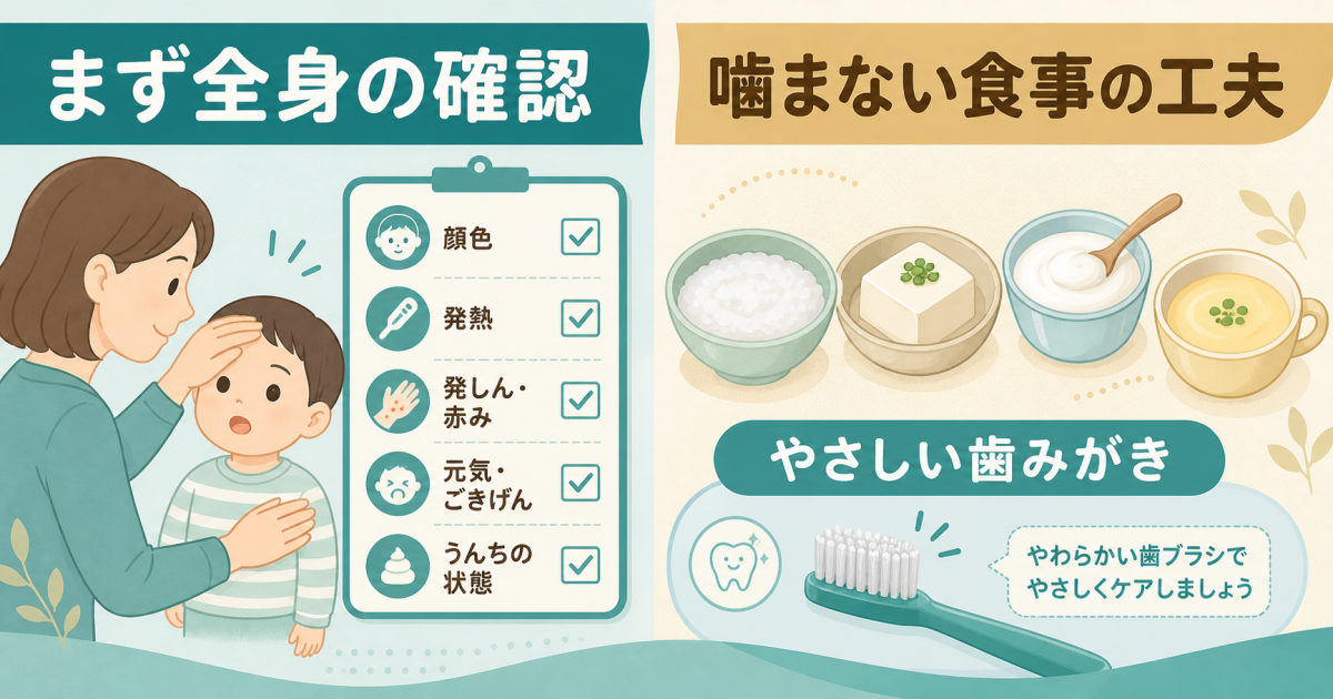 【誤解に注意】乳歯と永久歯で異なる受診時の対応と将来への影響